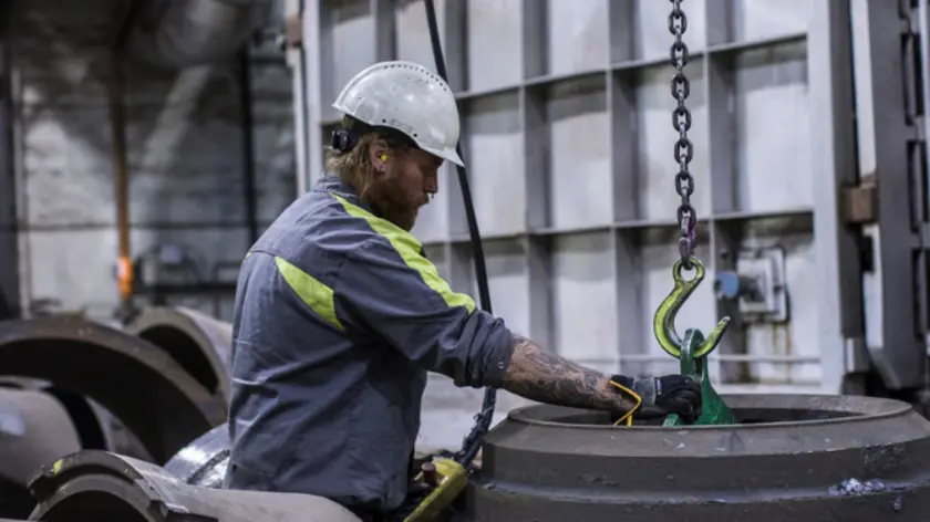Vestuario laboral adecuado para industria