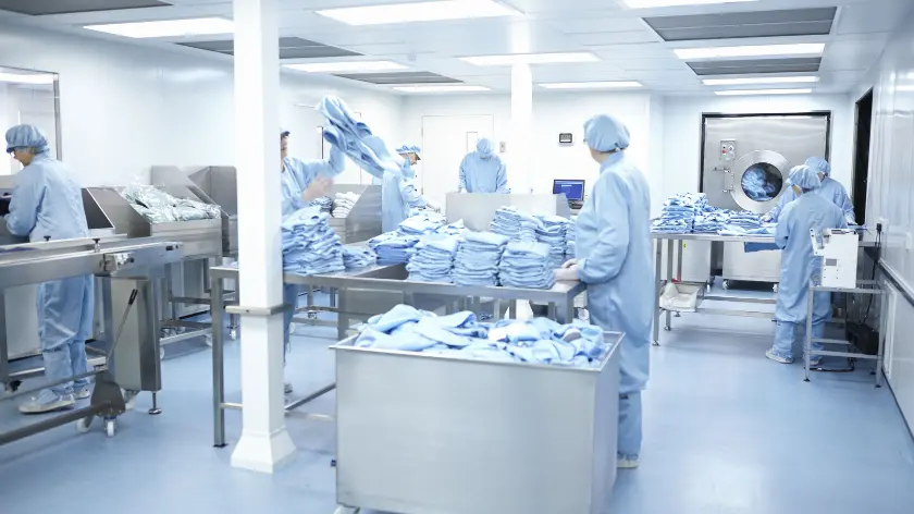 normativa en sala blanca