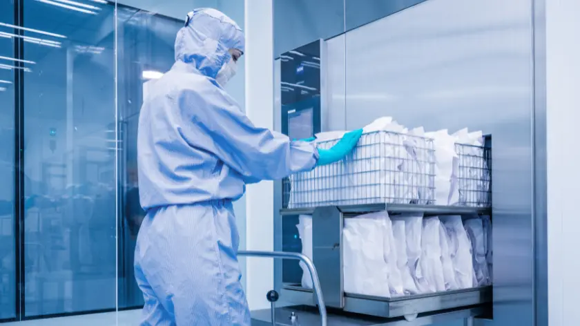 limpieza en salas blancas