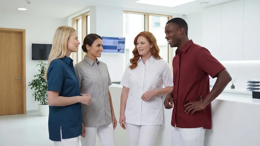 Ropa trabajo médico túnica