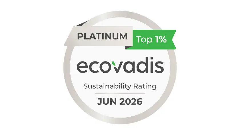 medalla ecovadis platinum