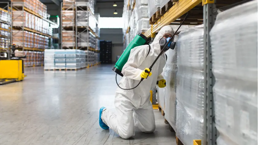 control de plagas en industria