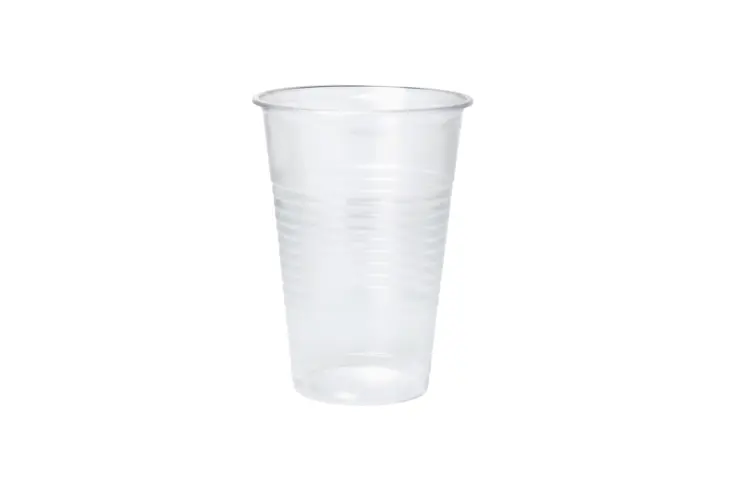 Vaso de plástico para fuentes 