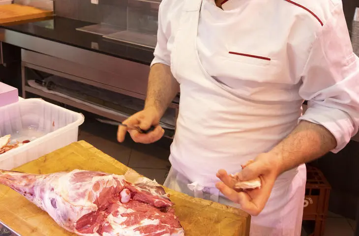 Delantal para carniceros