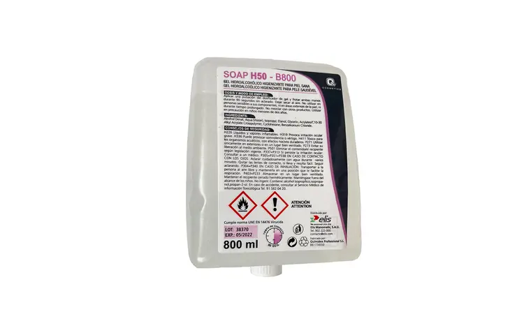 gel hidroalcoholico desinfectante