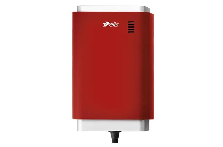 dispensador de desincrustante fusion rojo
