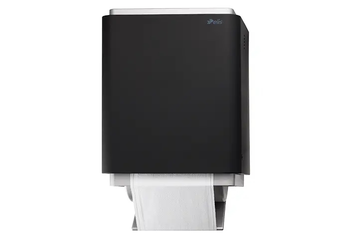 secamanos retractil fusion negro