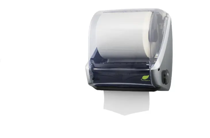 secamanos rollo papel manual aqualine baños acabado