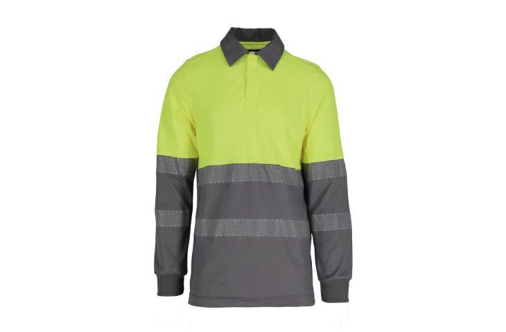 Polo AV amarillo/gris - Elis