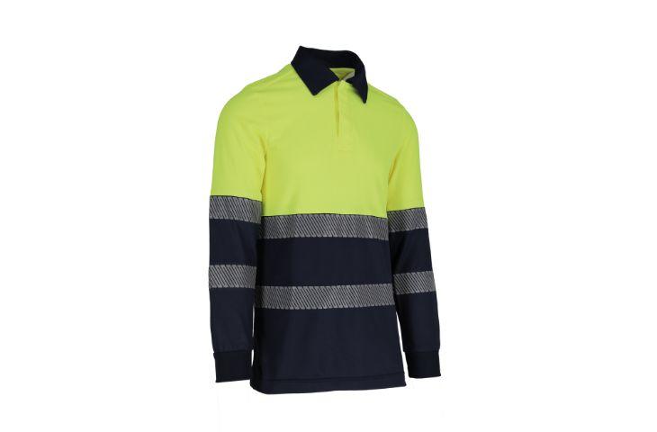Polo con bandas segmentadas - Elis