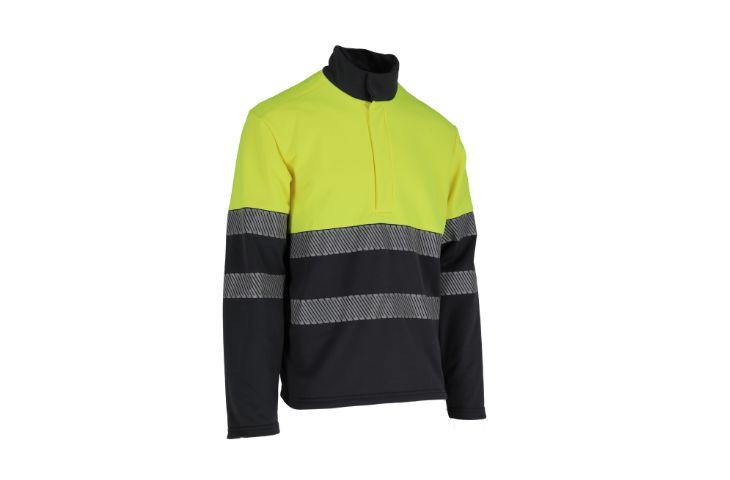 Sudadera amarilla Av gris - Elis