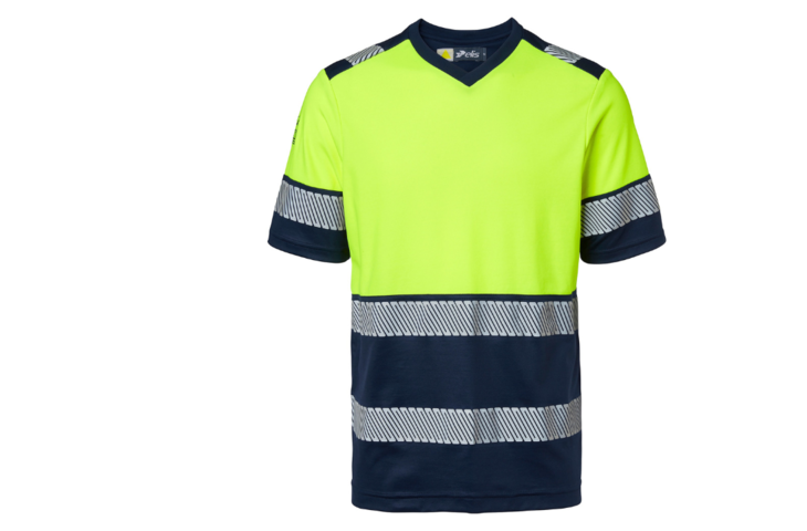 Camiseta amarillo fluorescente