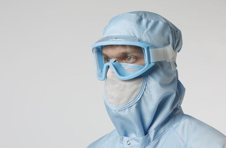 gafas de protección para sala blanca