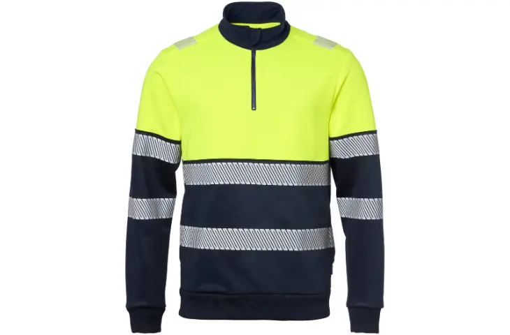 Sudadera amarillo fluorescente 