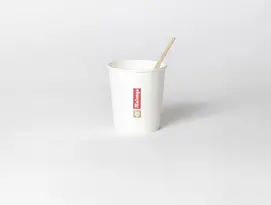 Vaso de cartón para fuentes