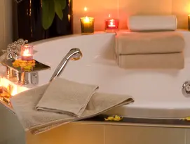 toalla de masaje spa exposicion