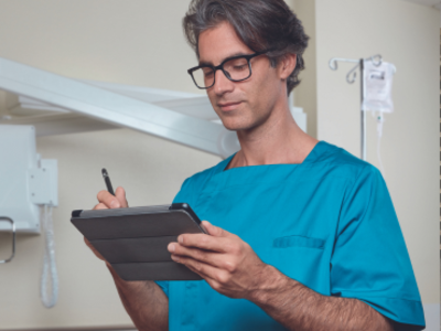 Uniforme para hospitales